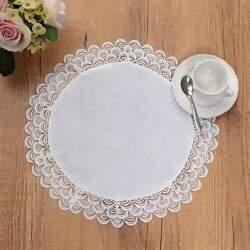 Sousplat Indonesia Branco 1